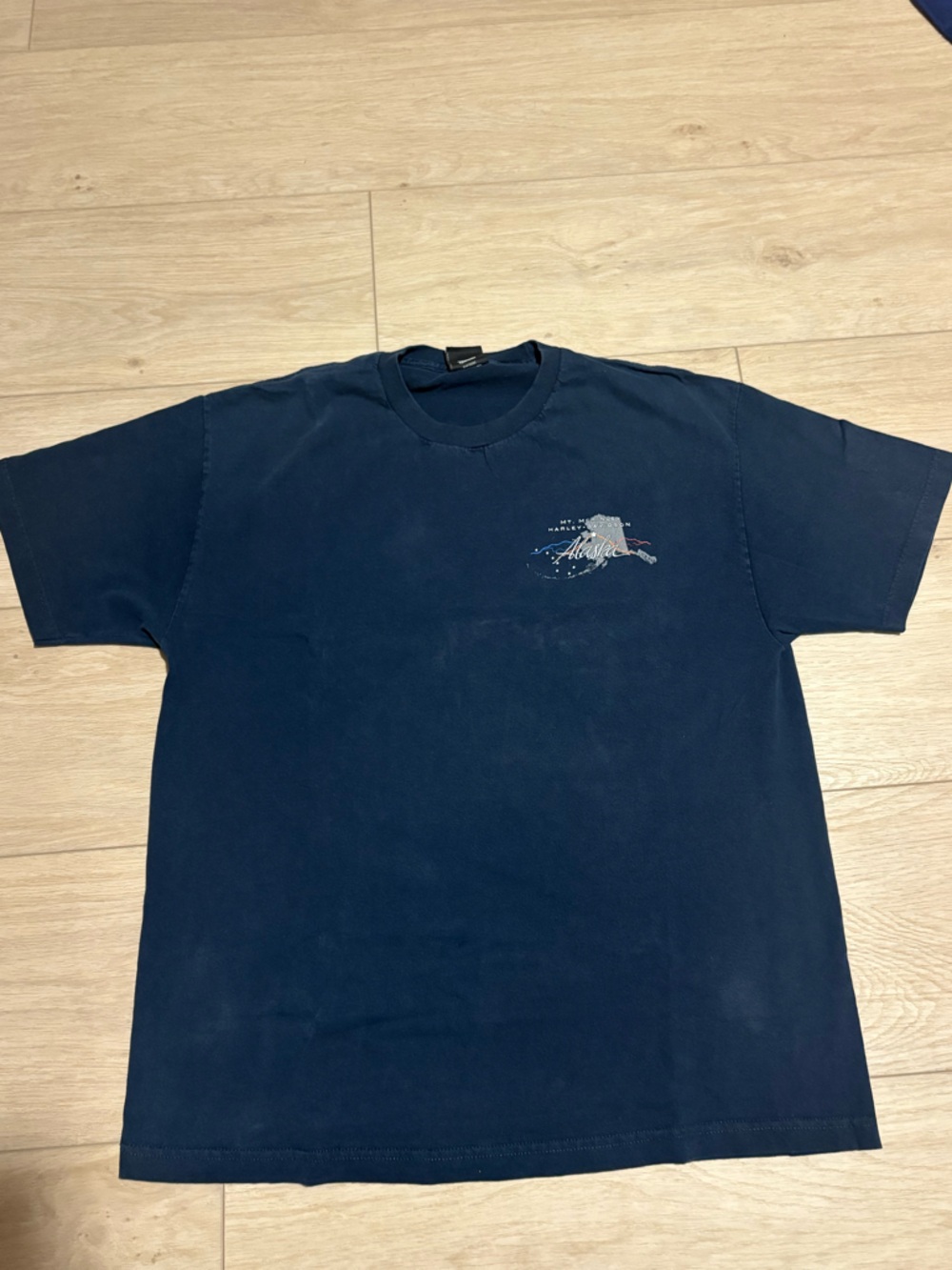 Vintage Harley-Davidson Alaska Shirt Mens size Large